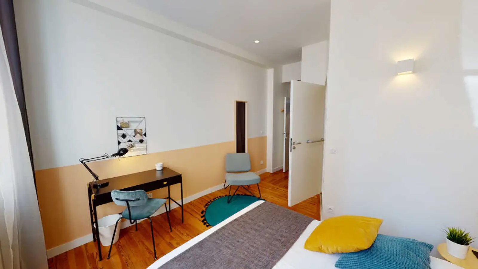 Chambre Rue Charles de Rémusat à Toulouse
