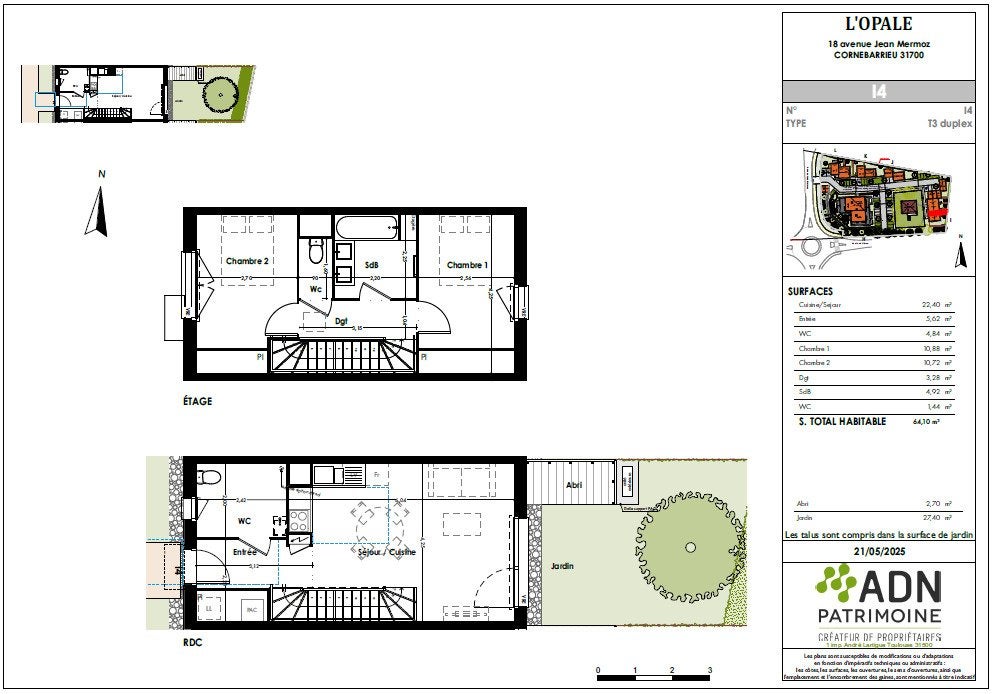 House Avenue Jean Mermoz in Cornebarrieu
