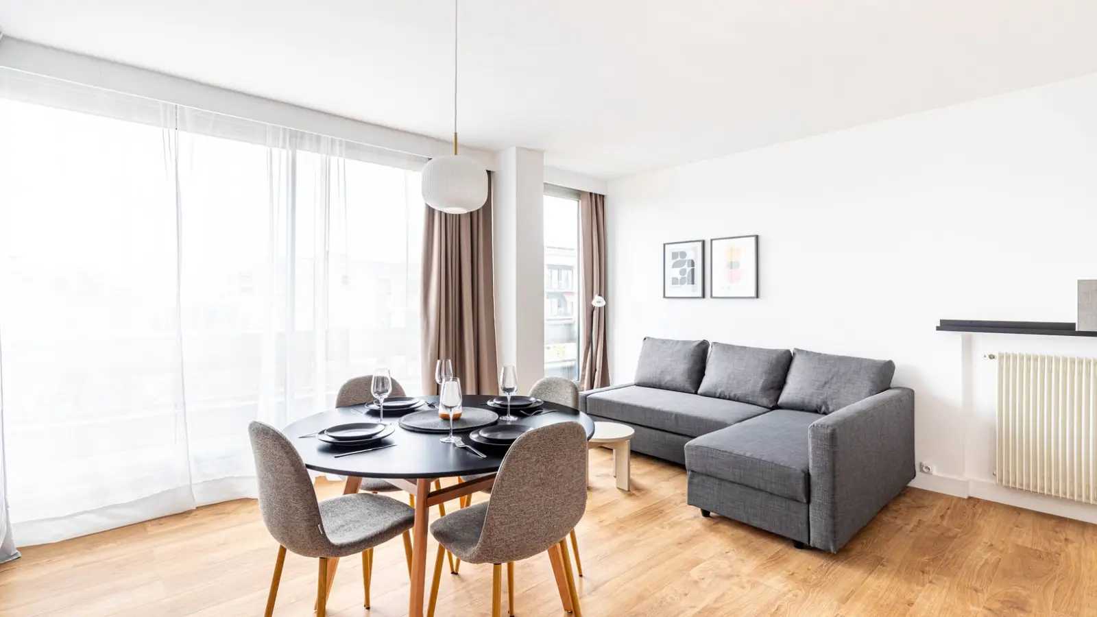 Flat Rue du Moulin Vert in Paris