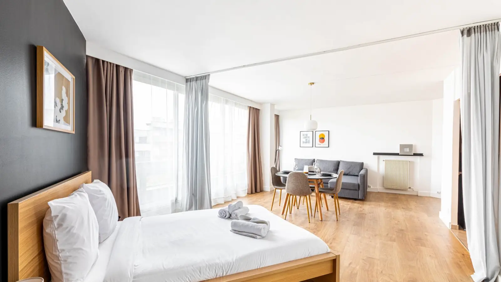 Flat Rue du Moulin Vert in Paris