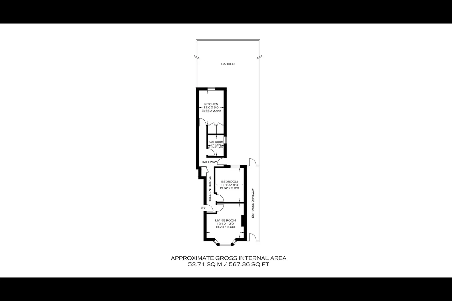 Flat Ravenscroft Road in Greater London