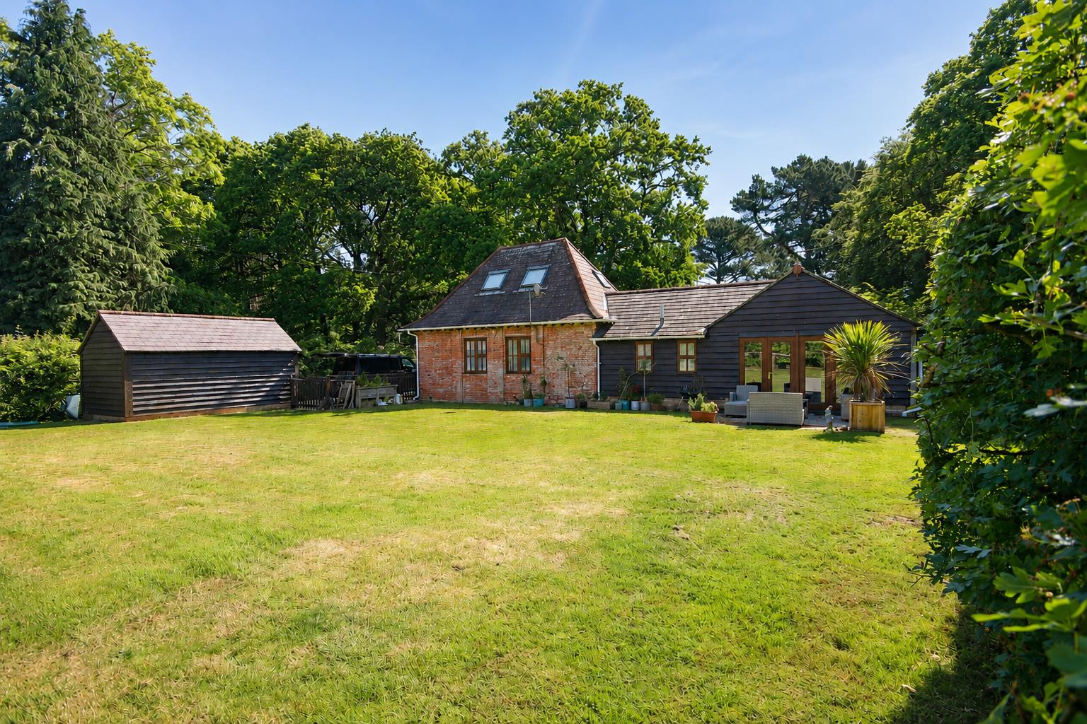 House Bucklers Hard Road in New Forest