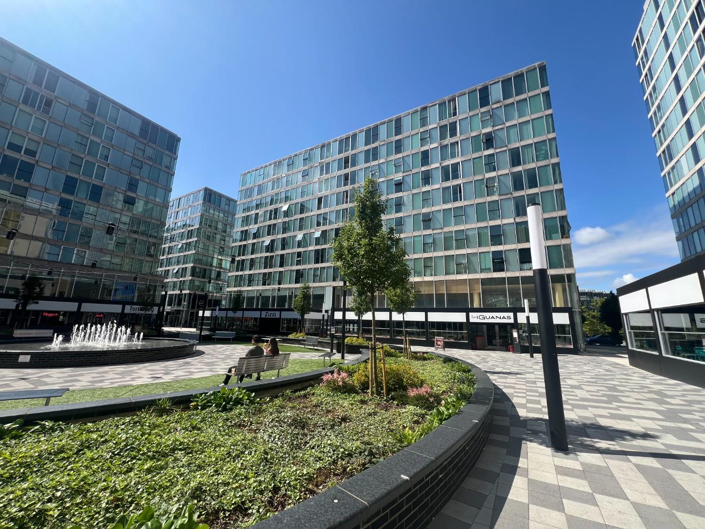 Flat Mortimer Square in Milton Keynes