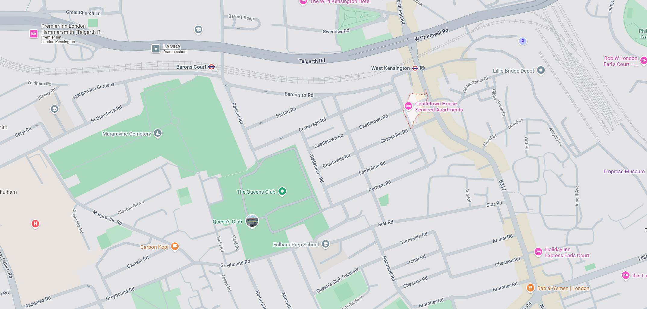 Flat Castletown Road in Greater London