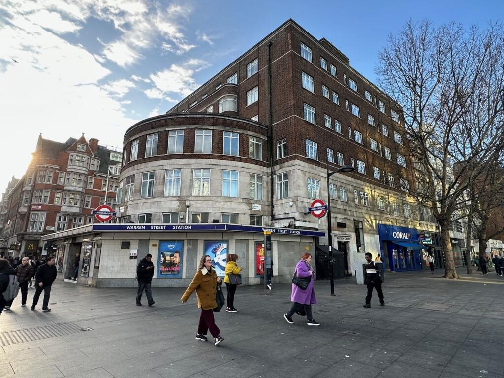 Flat Euston Road in London