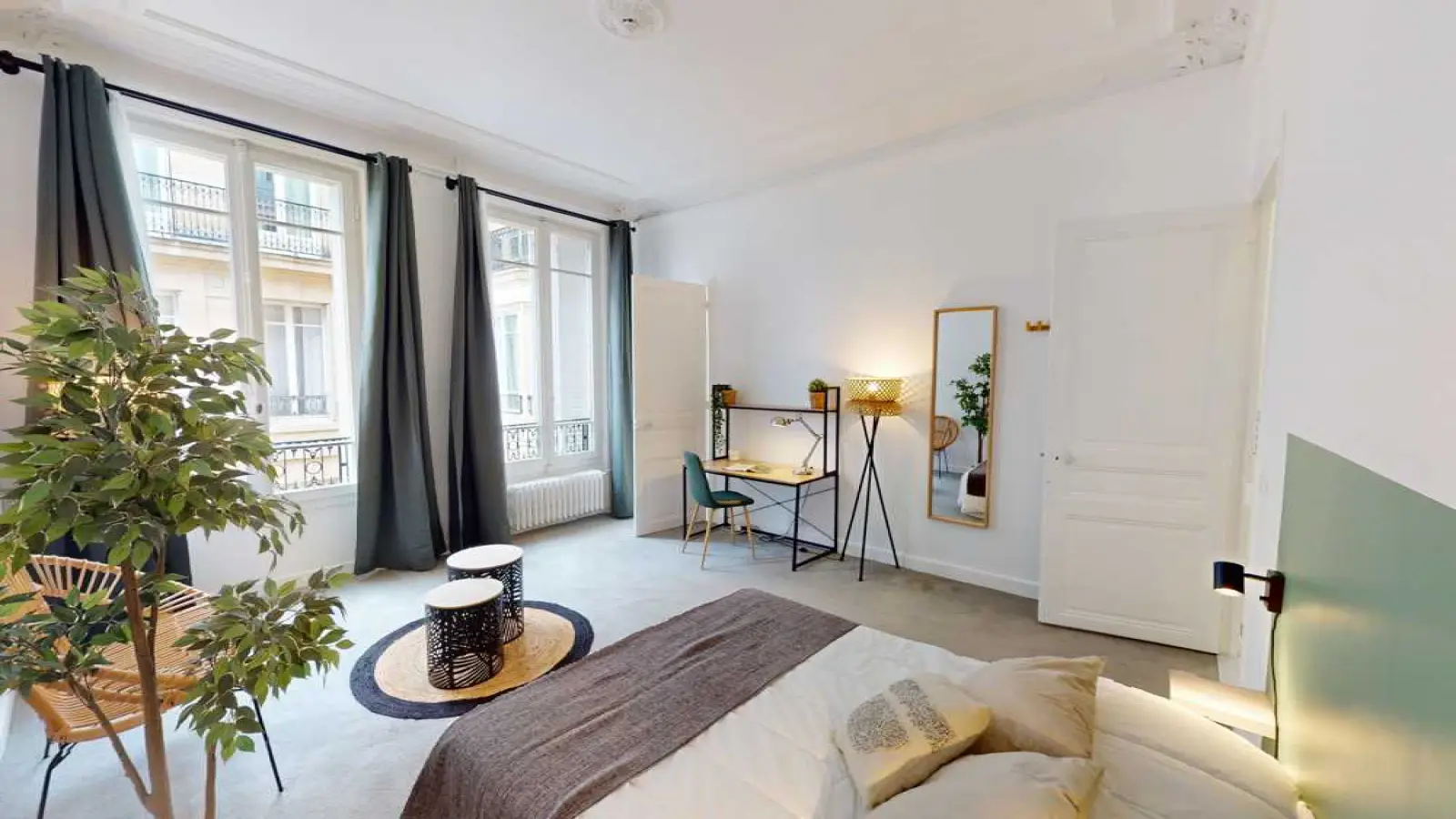 Chambre Rue Ampère à Paris