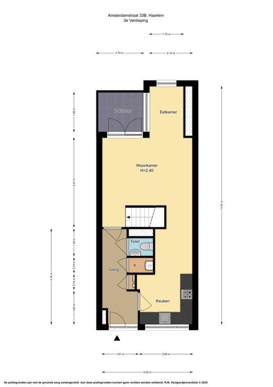 Appartement aan de Amsterdamstraat in Haarlem
