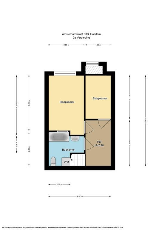 Appartement aan de Amsterdamstraat in Haarlem