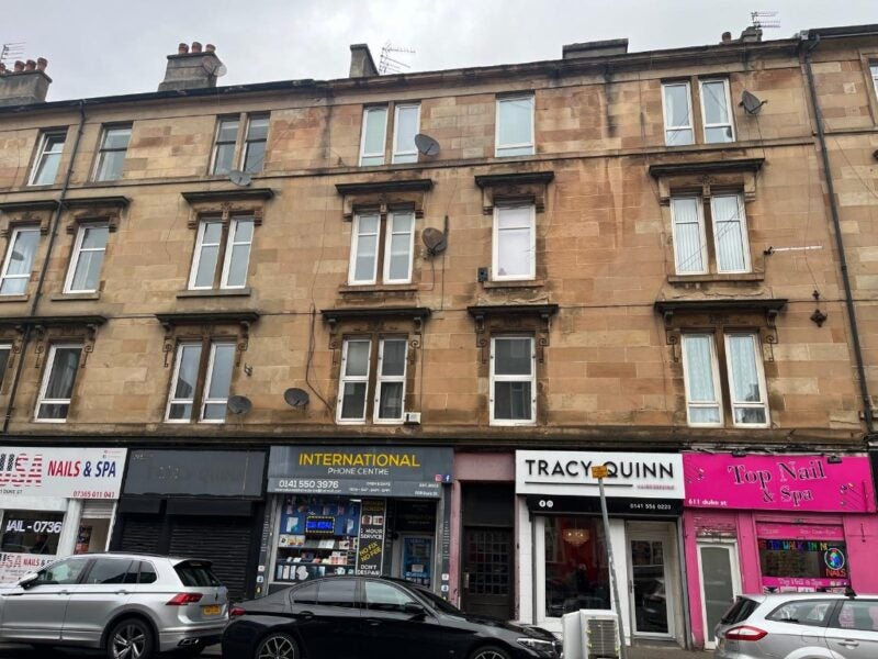 Flat Duke Street in Glasgow
