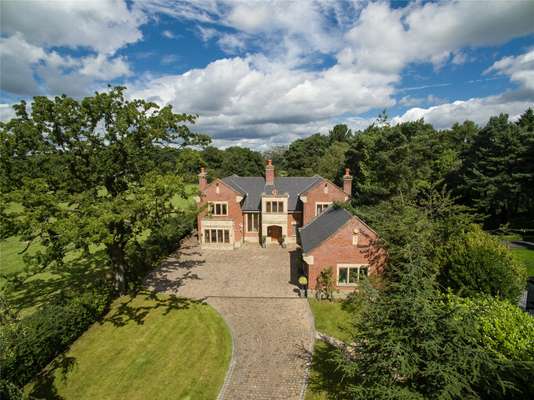 House Withinlee Road in Prestbury