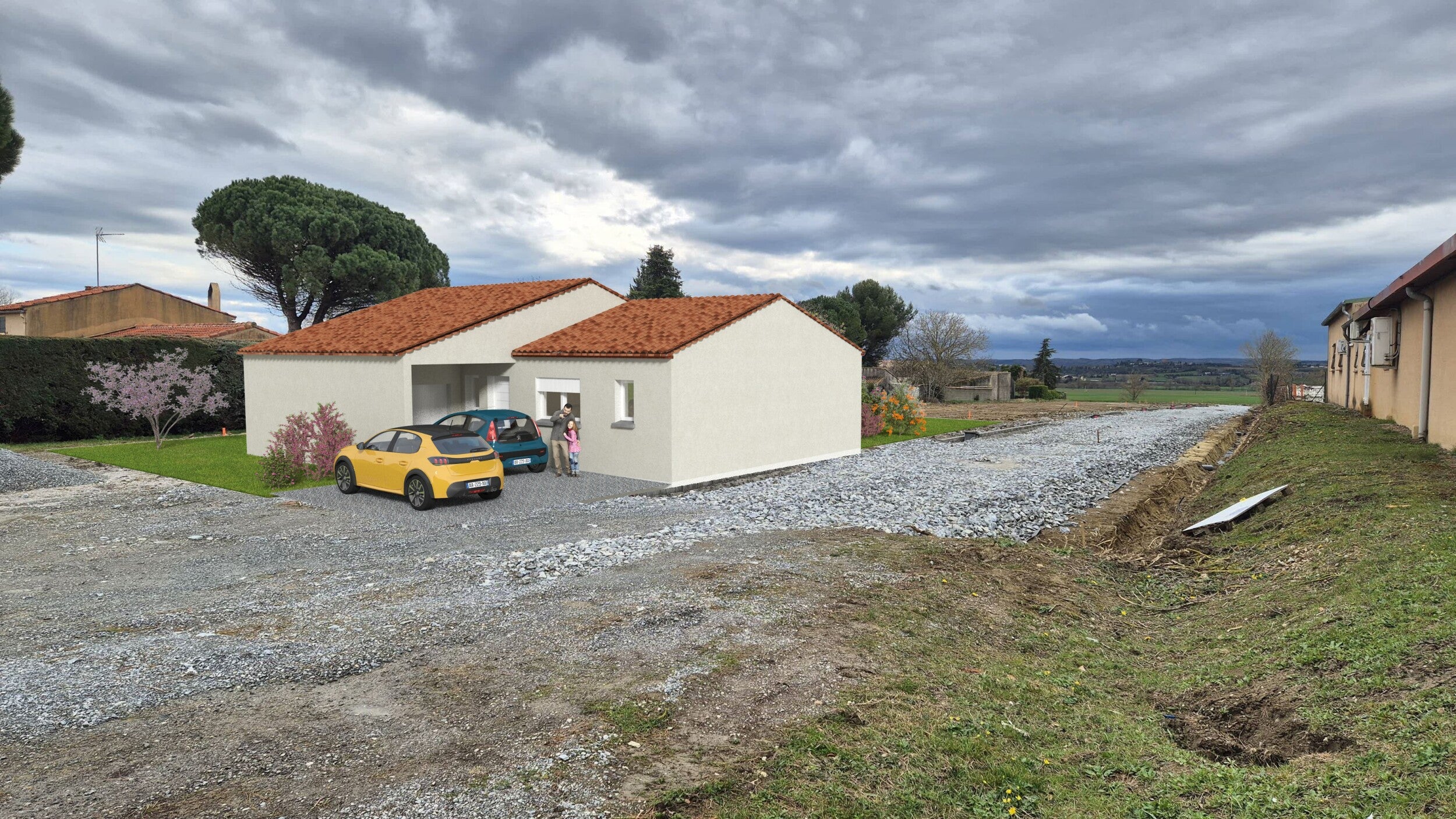 Maison Rue des Pyrénées à Peyrens