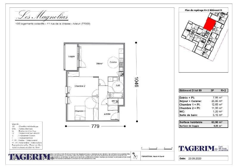 Flat Boulevard Aristide Briand in Melun