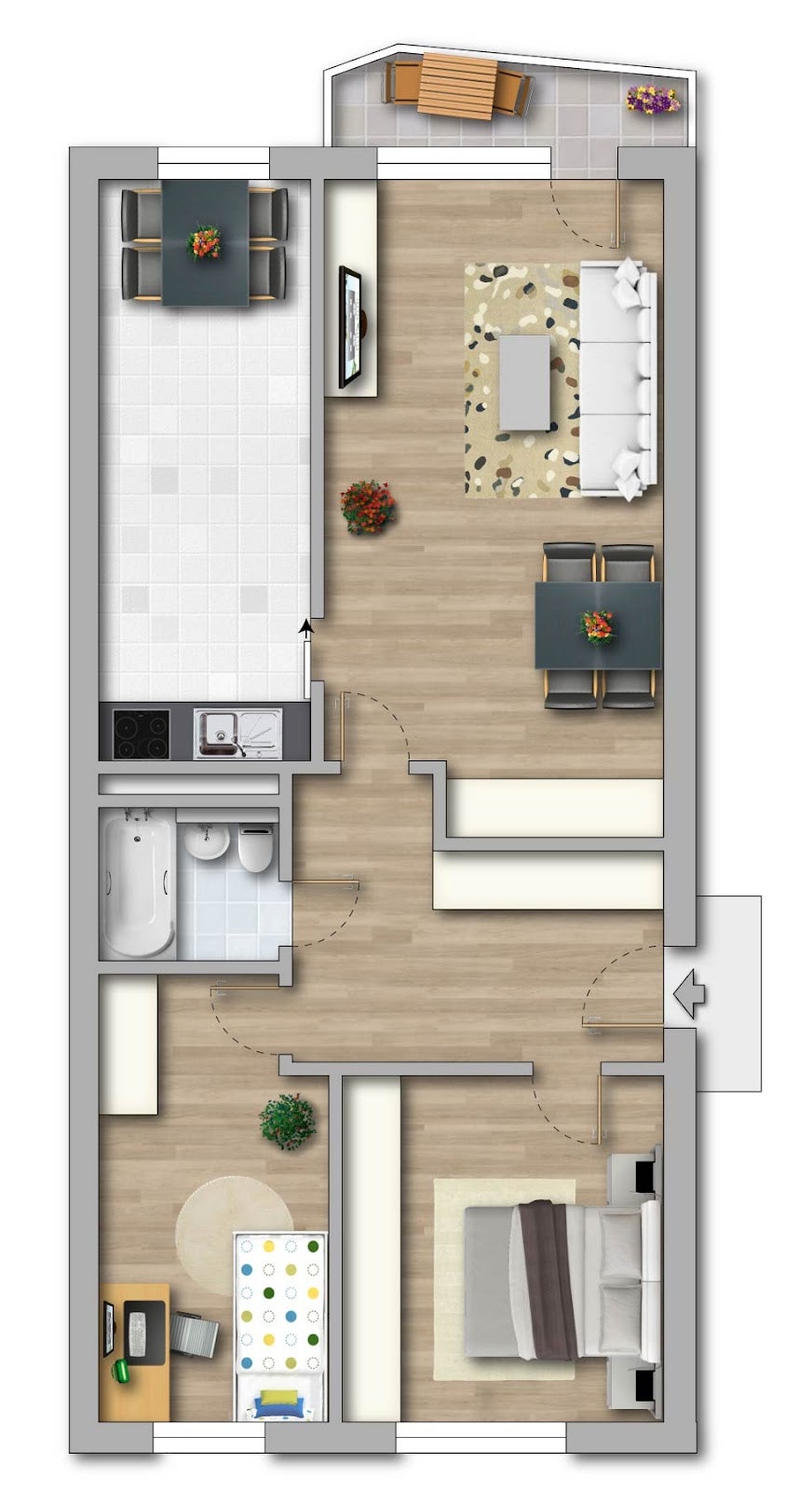 Wohnung Lindemannstraße in Gotha