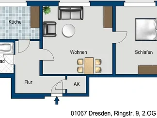 Wohnung Ringstraße in Dresden