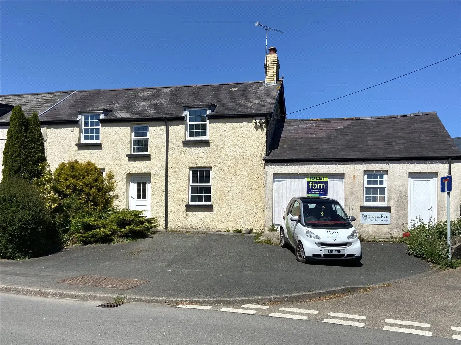 House Back Lane in Llawhaden