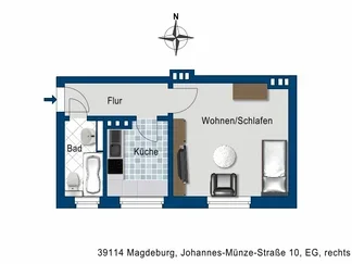 Wohnung Johannes-Münze-Straße in Magdeburg