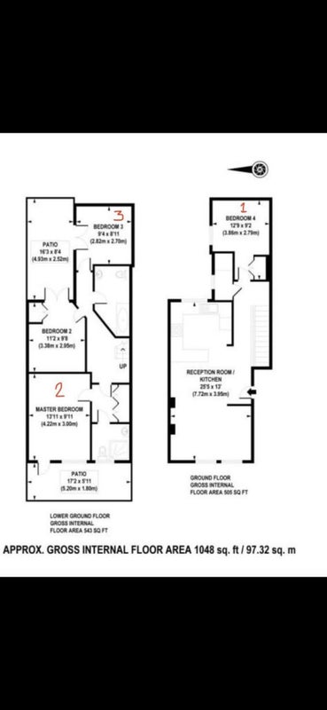 Room Adelaide Grove in Greater London