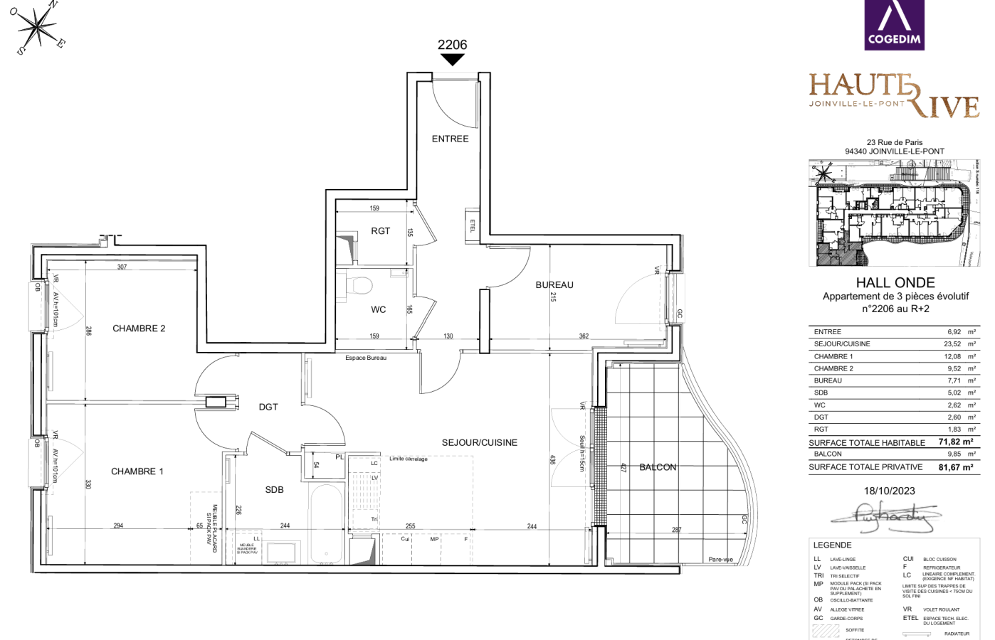 Flat Rue de Paris in Joinville-le-Pont