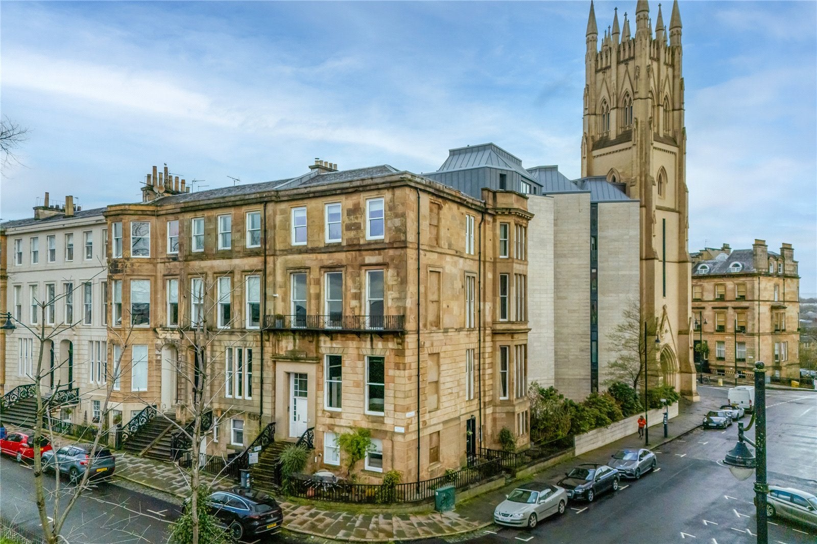 Flat Woodlands Terrace in Glasgow