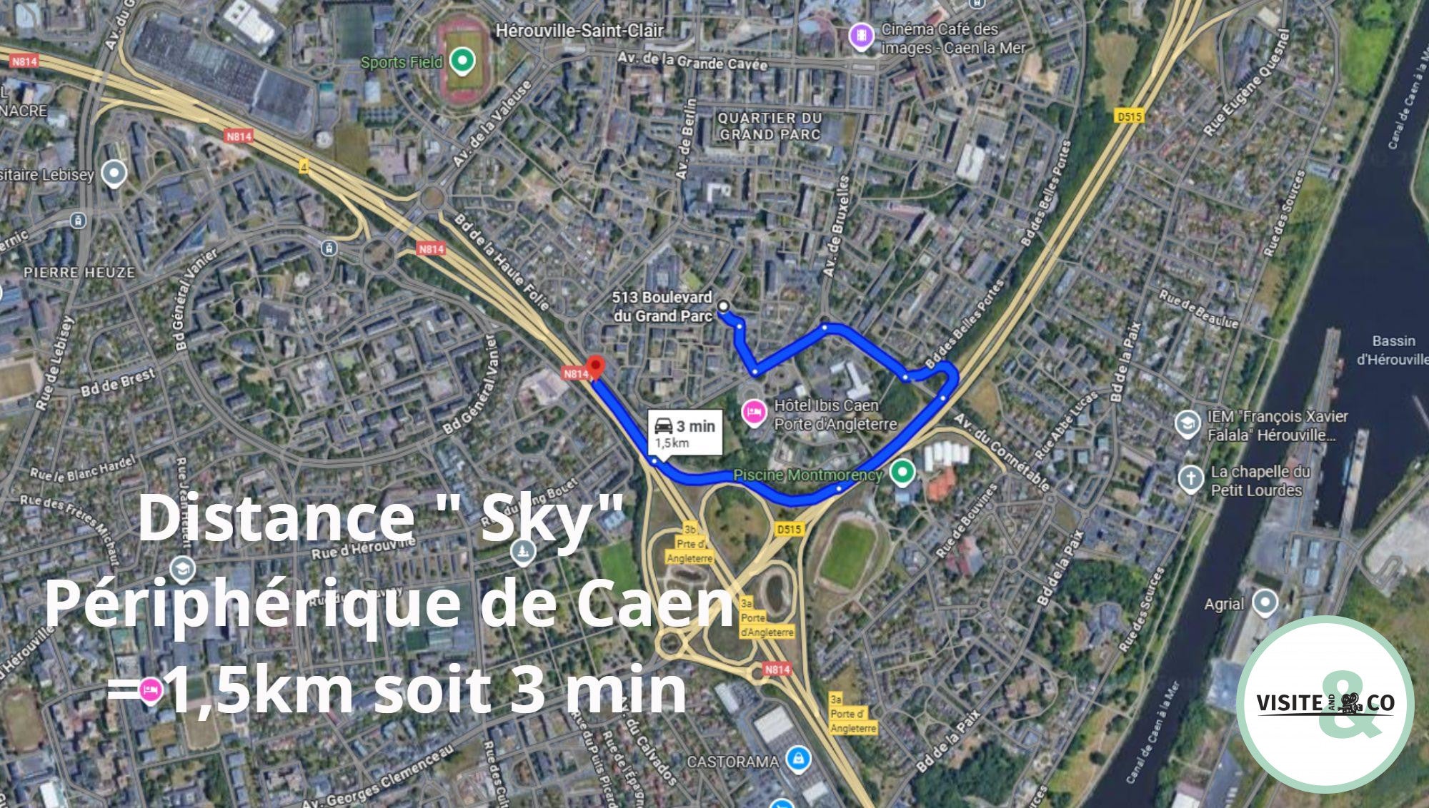 Appartement Le Grand Parc à Hérouville-Saint-Clair