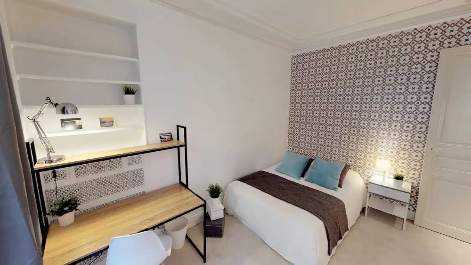 Chambre Rue Léon-Maurice Nordmann à Paris