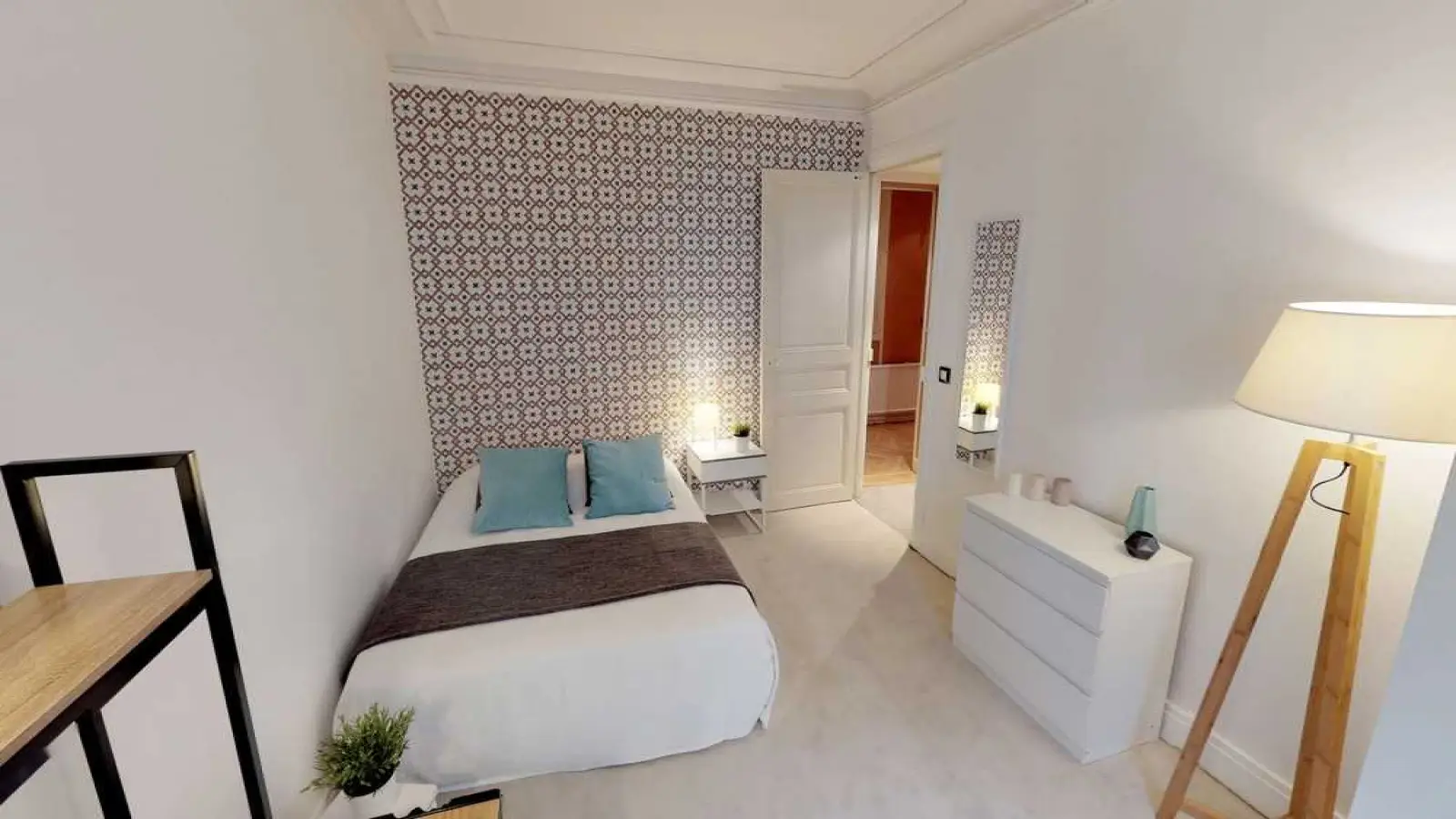 Chambre Rue Léon-Maurice Nordmann à Paris