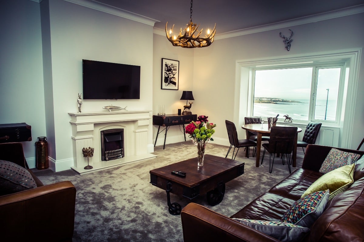Flat Back Percy Gardens in North Tyneside