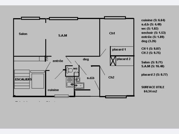Flat Rue duffour-dubergier in Bordeaux