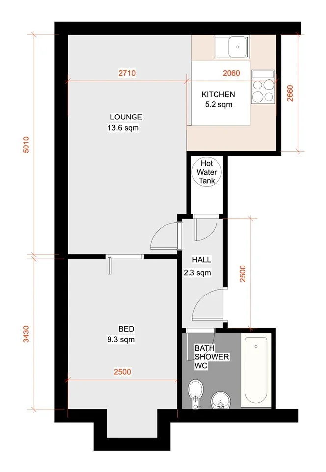 Flat Hasletts Close in Tunbridge Wells