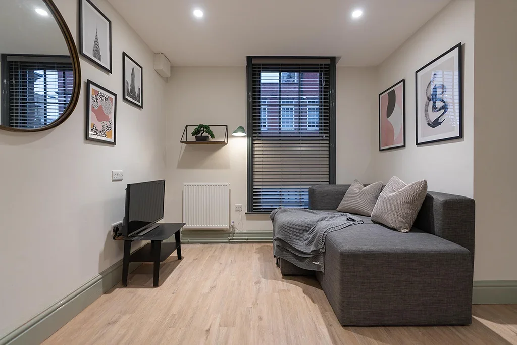 Flat Mount Pleasant in Liverpool