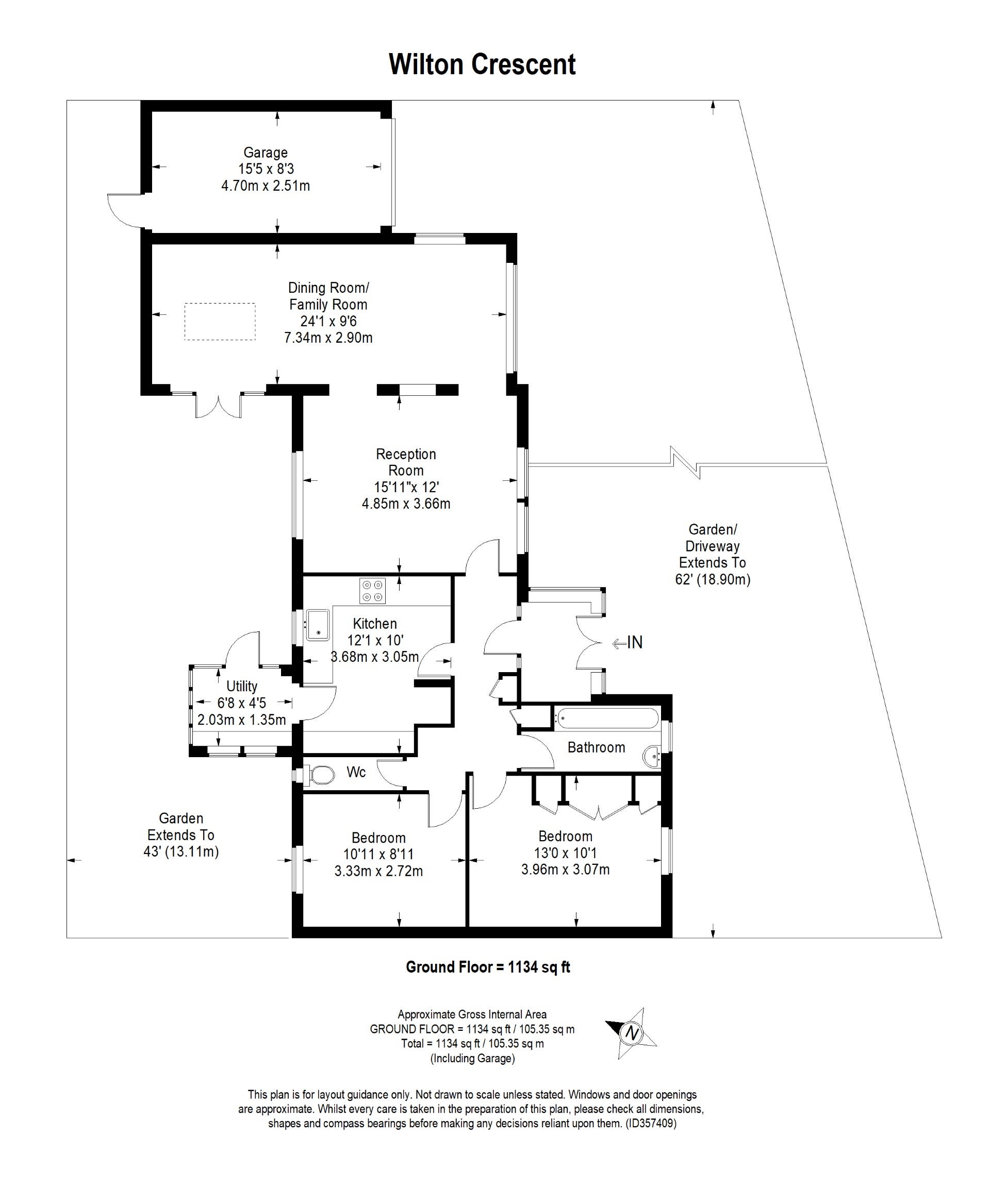House Wilton Crescent in Greater London
