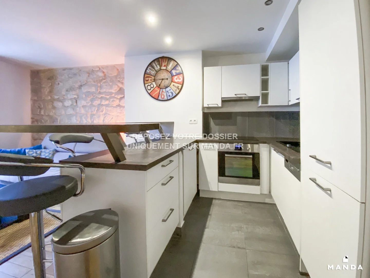 Flat Rue du Point du Jour in Boulogne-Billancourt