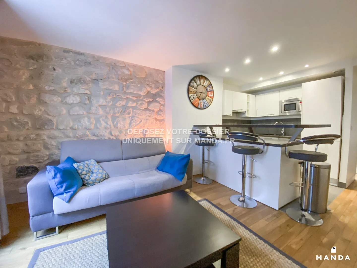 Flat Rue du Point du Jour in Boulogne-Billancourt