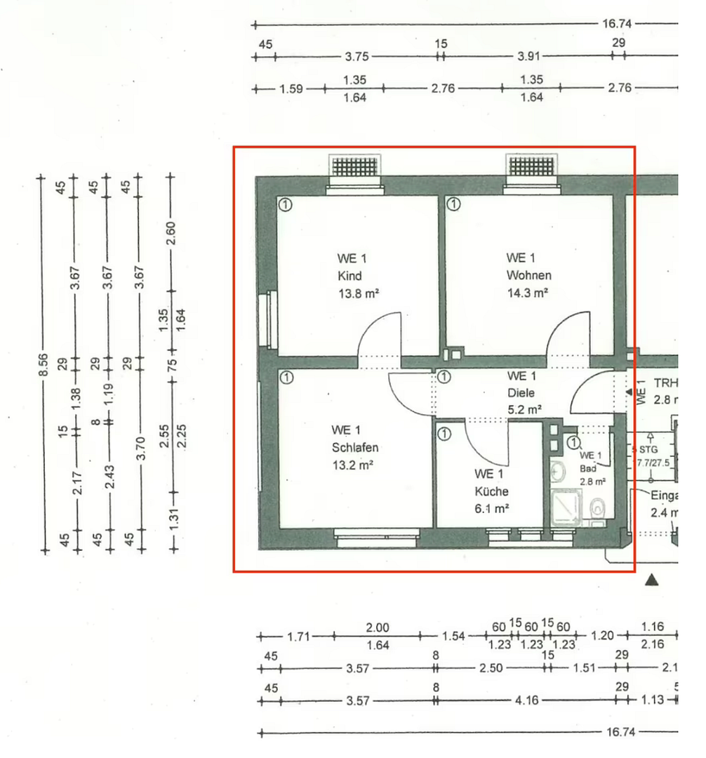 Wohnung Luisenstraße in Burscheid