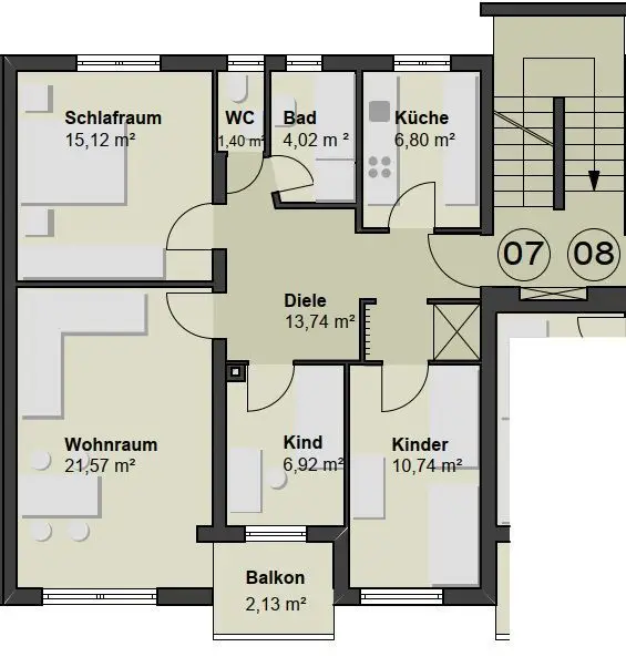 Wohnung Am Leinauer Hang in Kaufbeuren