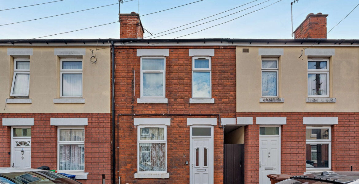 House Richmond Street in East Staffordshire