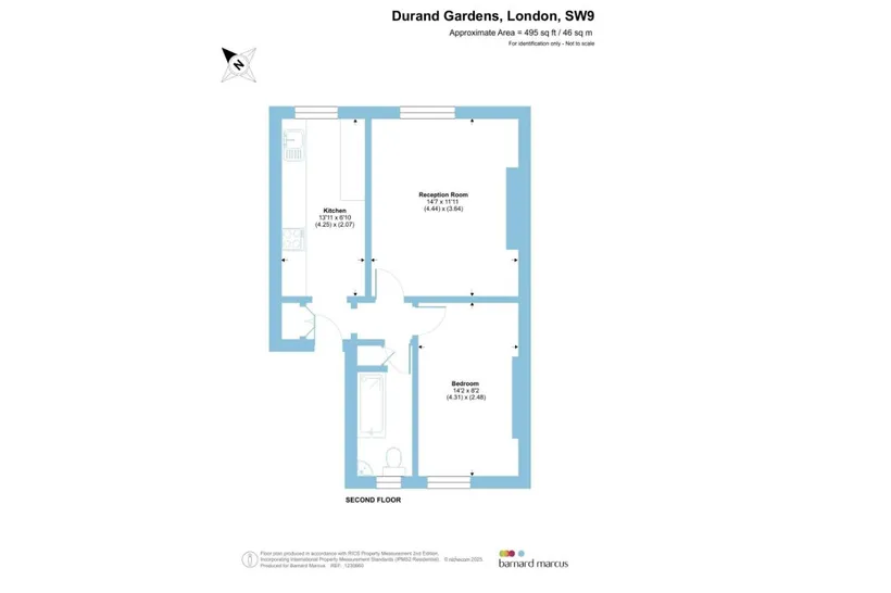 Flat Durand Gardens in Greater London