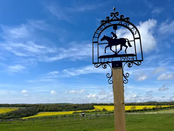 Flat Race Hill in Lewes