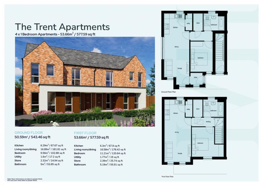 Flat West Street in Middlewich