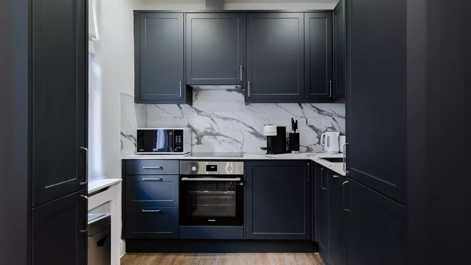 Flat Bourlet Close in City of Westminster