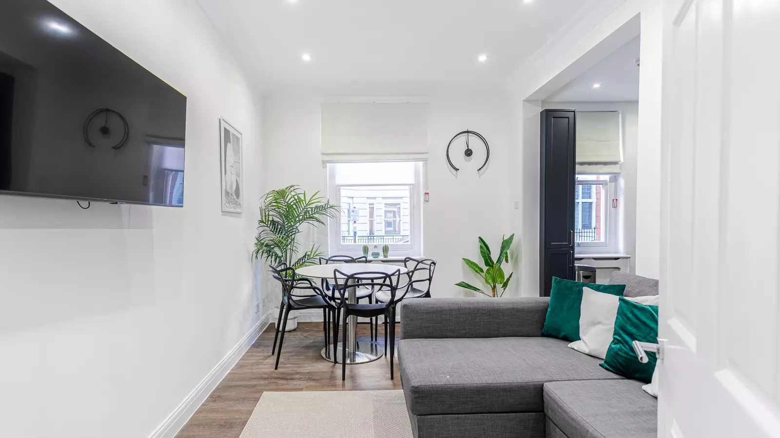 Flat Bourlet Close in City of Westminster