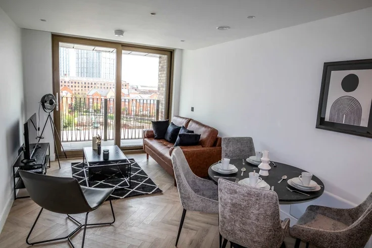 Flat Lomax Street in Manchester