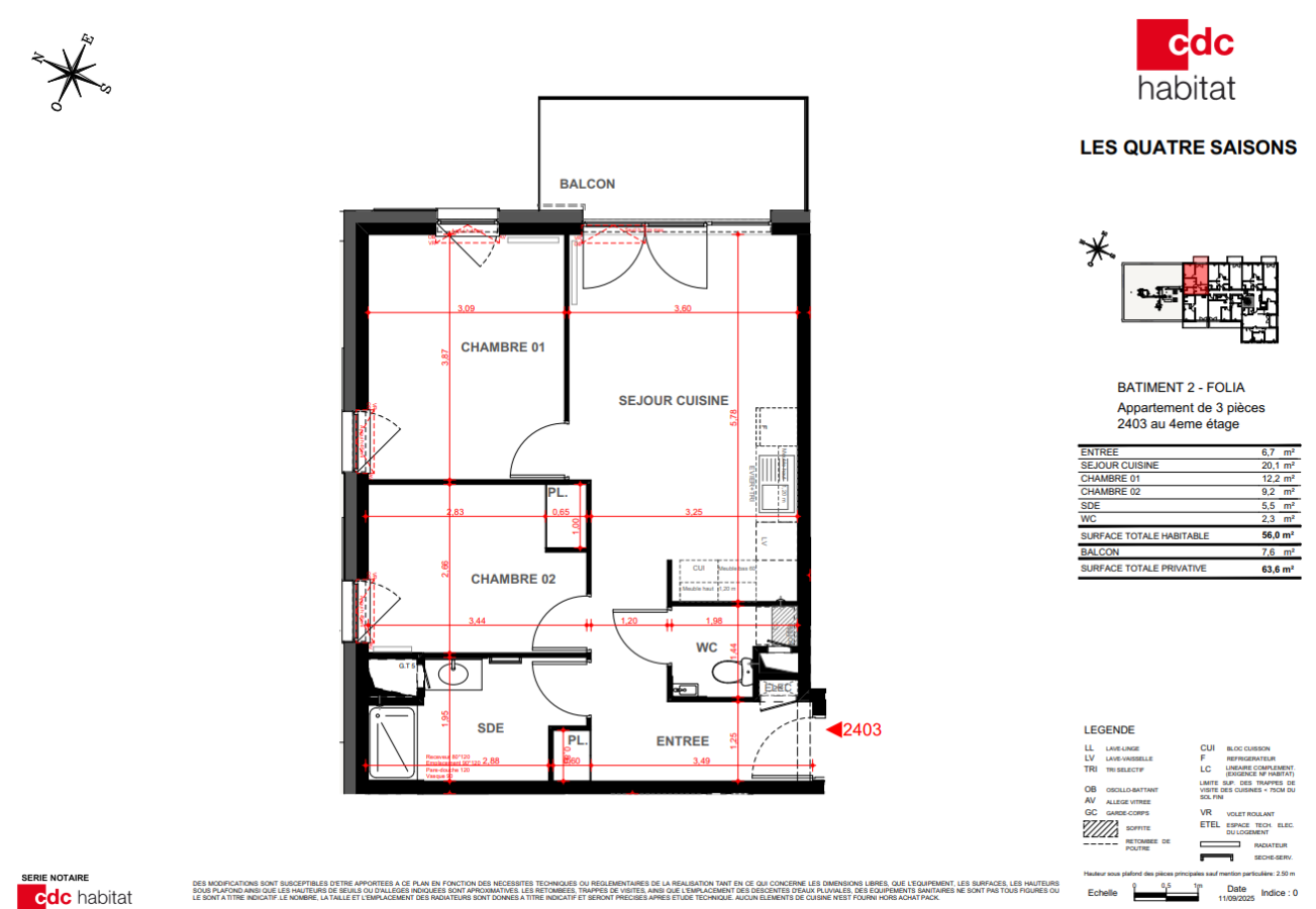 Appartement Rue Lavoisier à Mulhouse