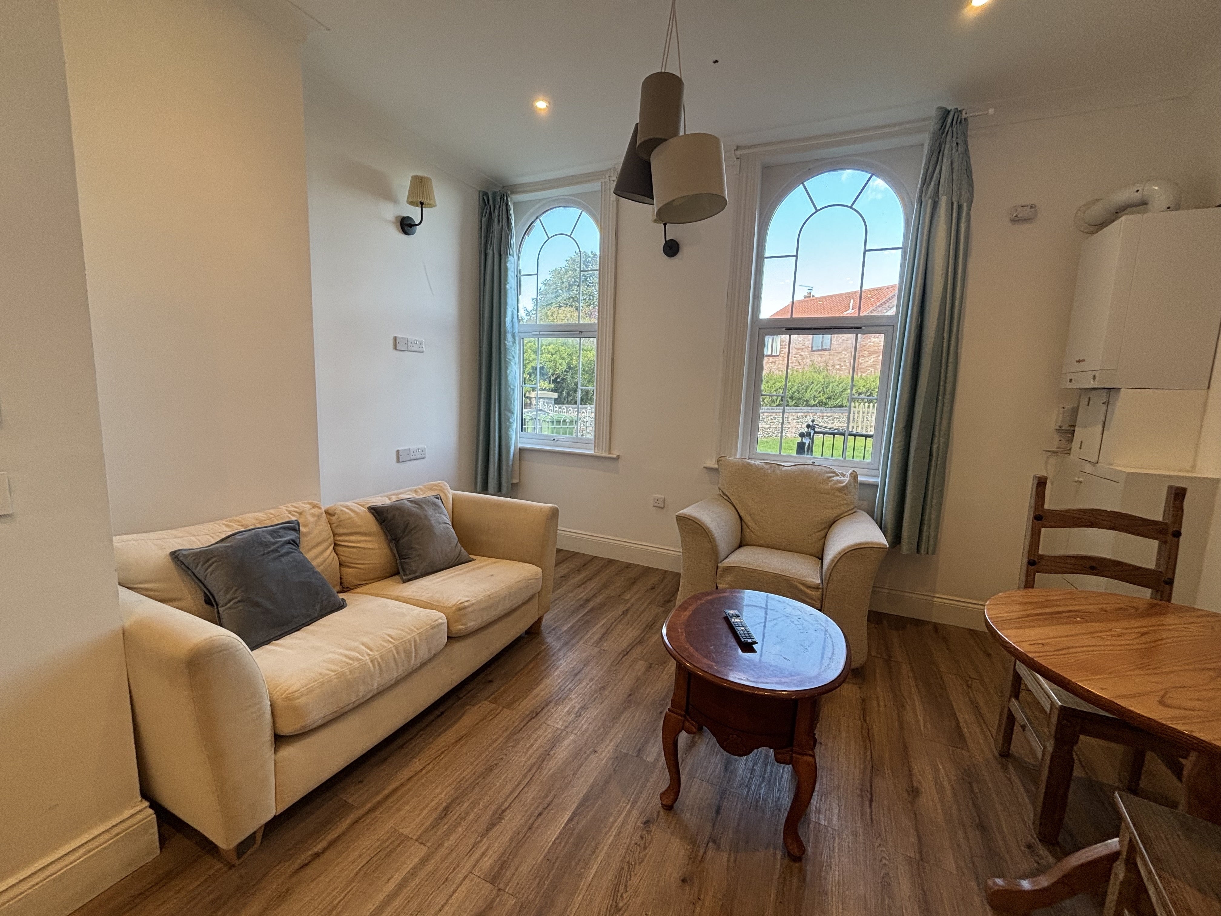 Flat Cromer Road in North Norfolk