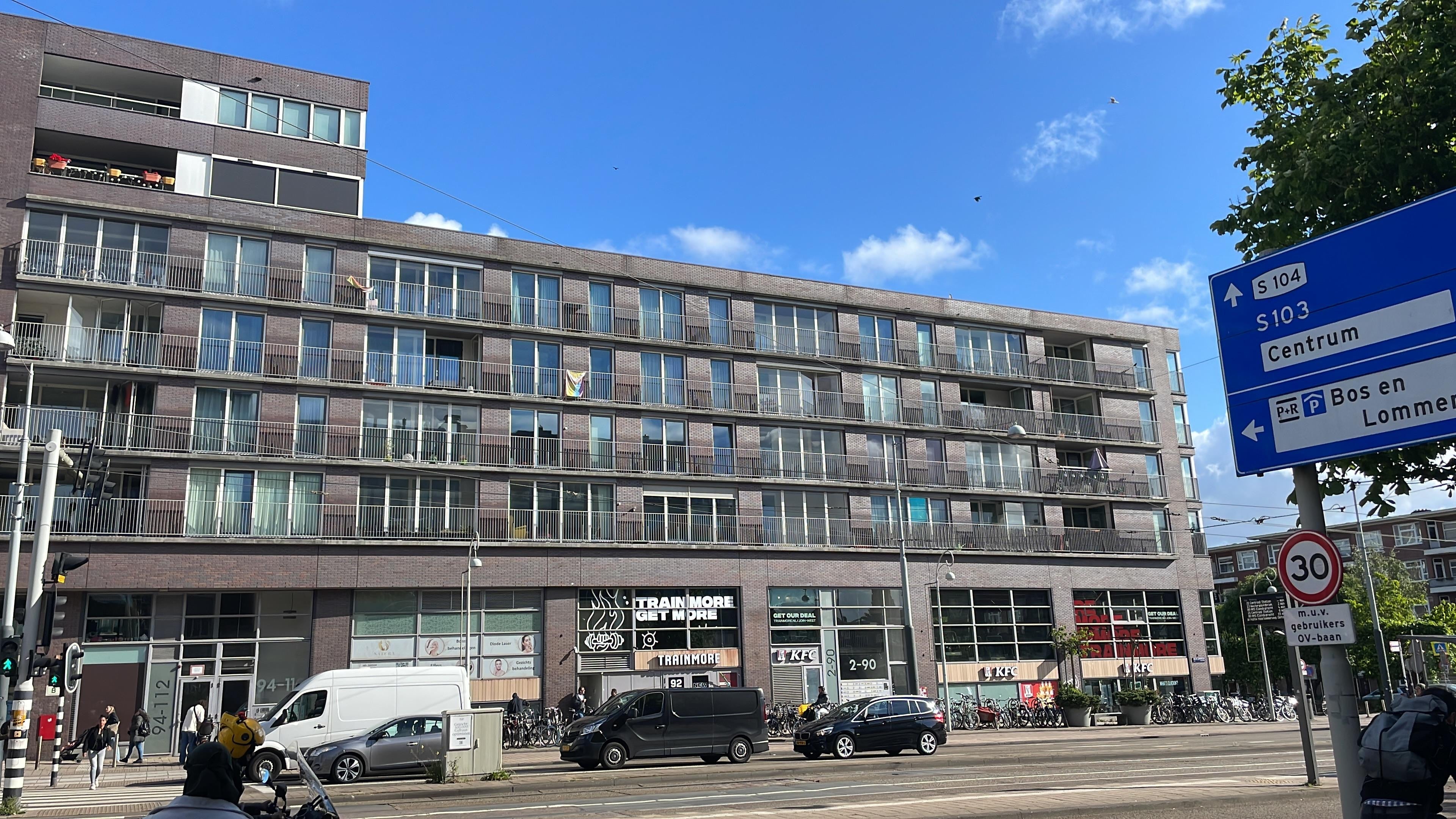 Appartement Bos en Lommerplein in Amsterdam