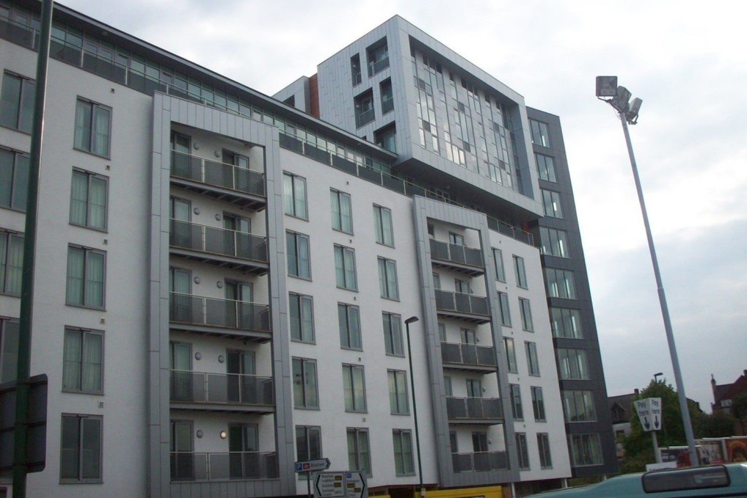 Flat Queen's Road in Nottingham