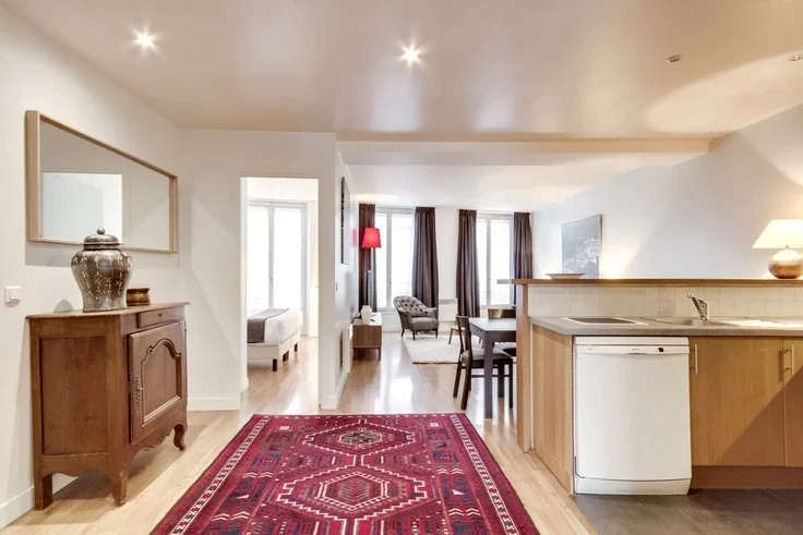 Flat Rue du Mail in Paris