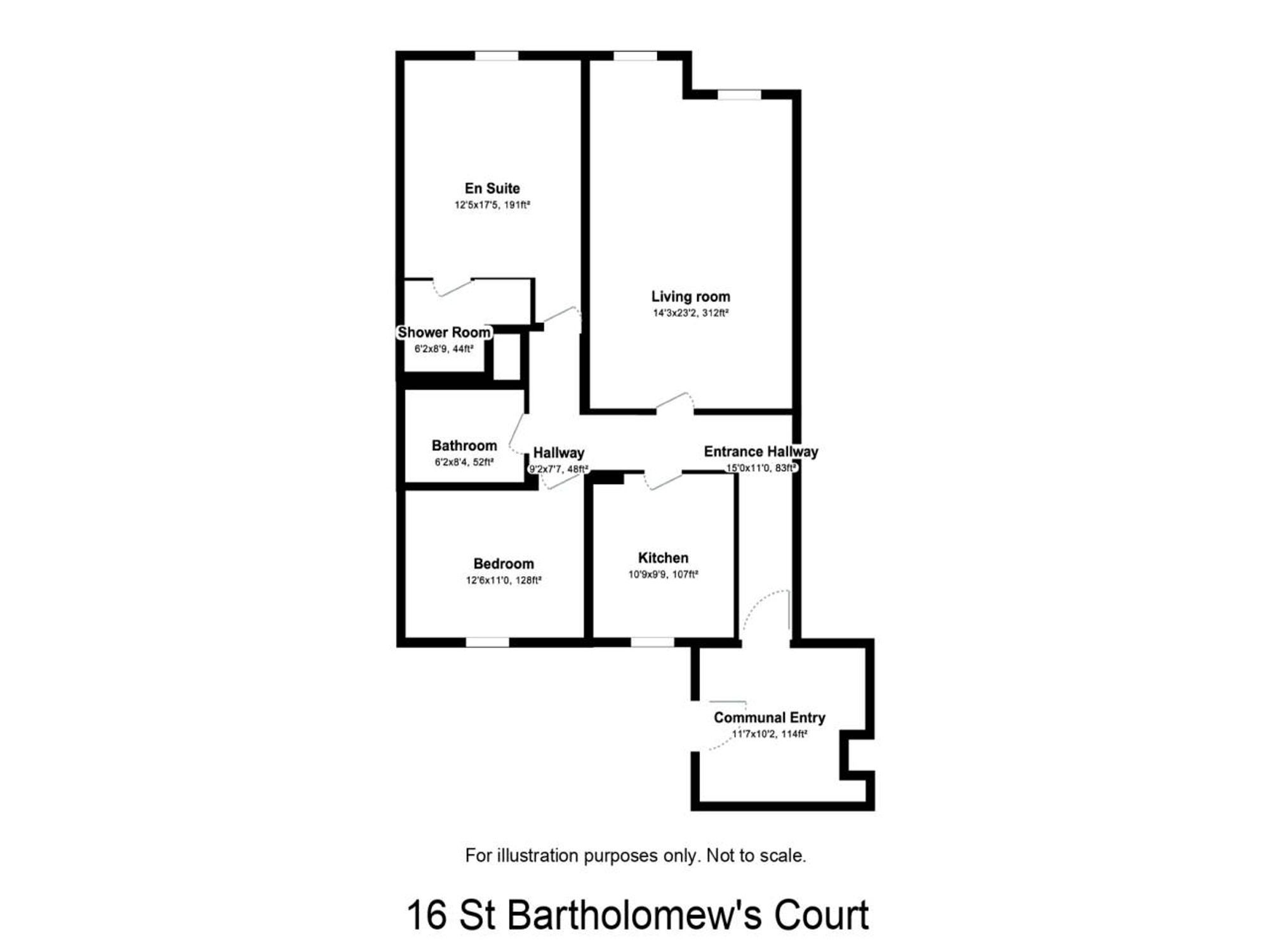 Flat St Bartholomew's Court in Cambridge