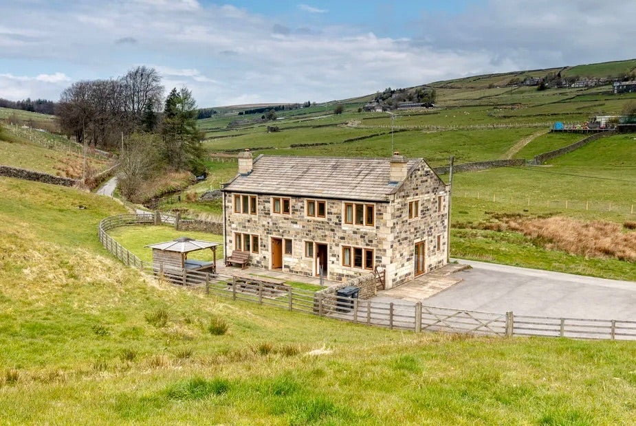 House New Road in Calderdale