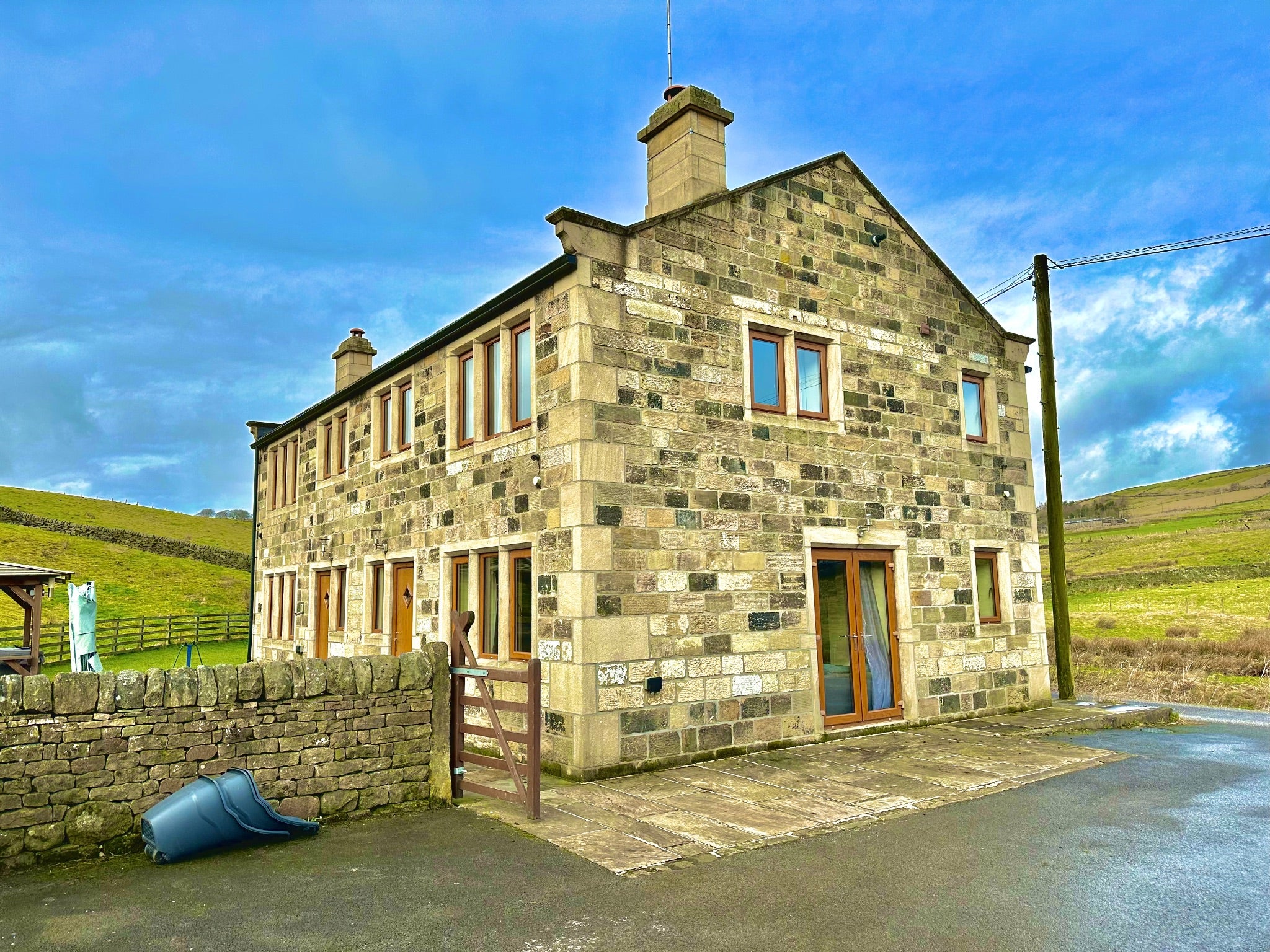 House New Road in Calderdale